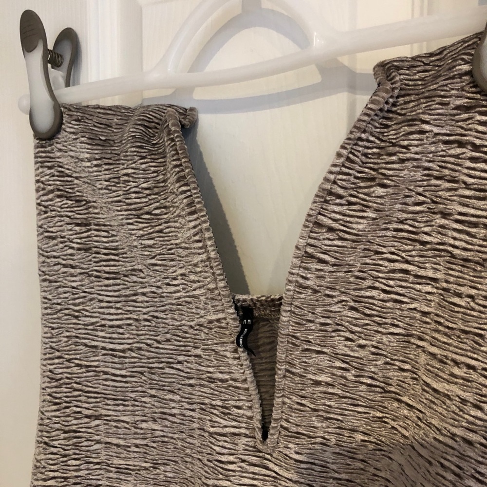 Never worn Strapless Plunge Neck Bodysuit - Picture 3 of 3